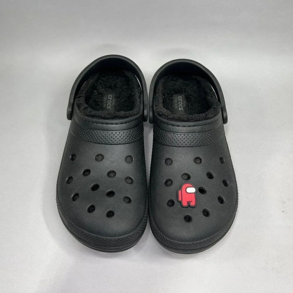 Crocs Men's Size 10 Black‎ Classic Lined Clogs